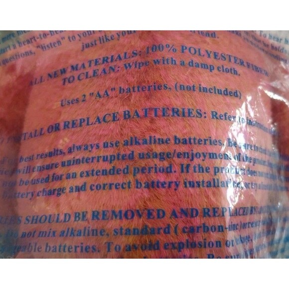 Avon Valentino The Love Bear 2002 New Sealed - Picture 5 of 6